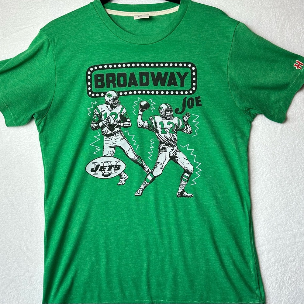 Vintage 90’s Joe Namath T Shirt Sz Small Broadway Joe NY Jets Homage Brand